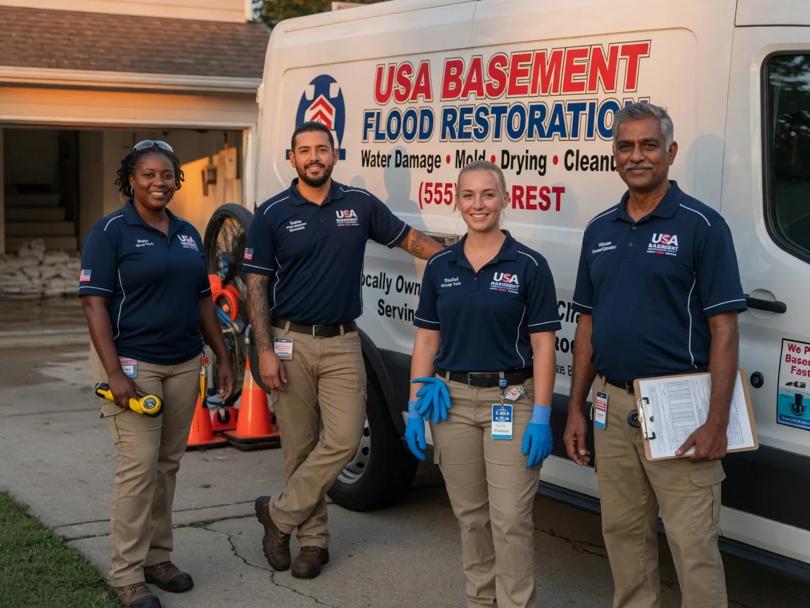 Basement Flood Cleanup company in Woodville, OH