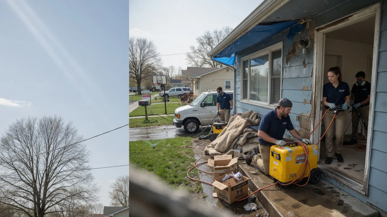 Basement Flood Cleanup in Woodville, OH near me